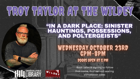 Troy Taylor at the Wildey Theater