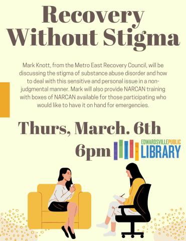 Recovery Without Stigma - Two people engaged in Therapy 