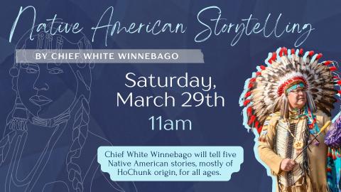 Chief White Winnebago in Native American Dress