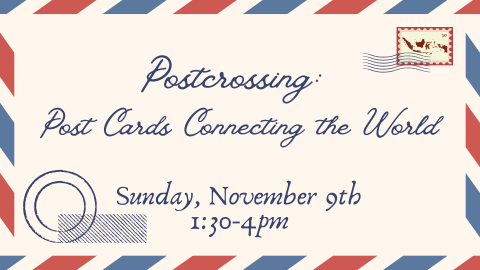 Postcrossing, november 9, 1:30pm