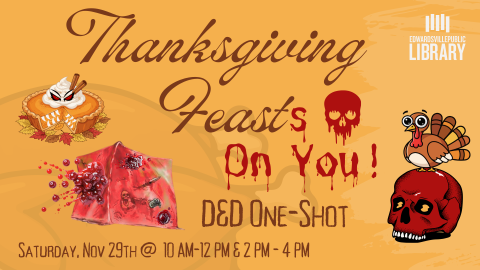 Dungeons and Dragons One-Shot Saturday November 29th