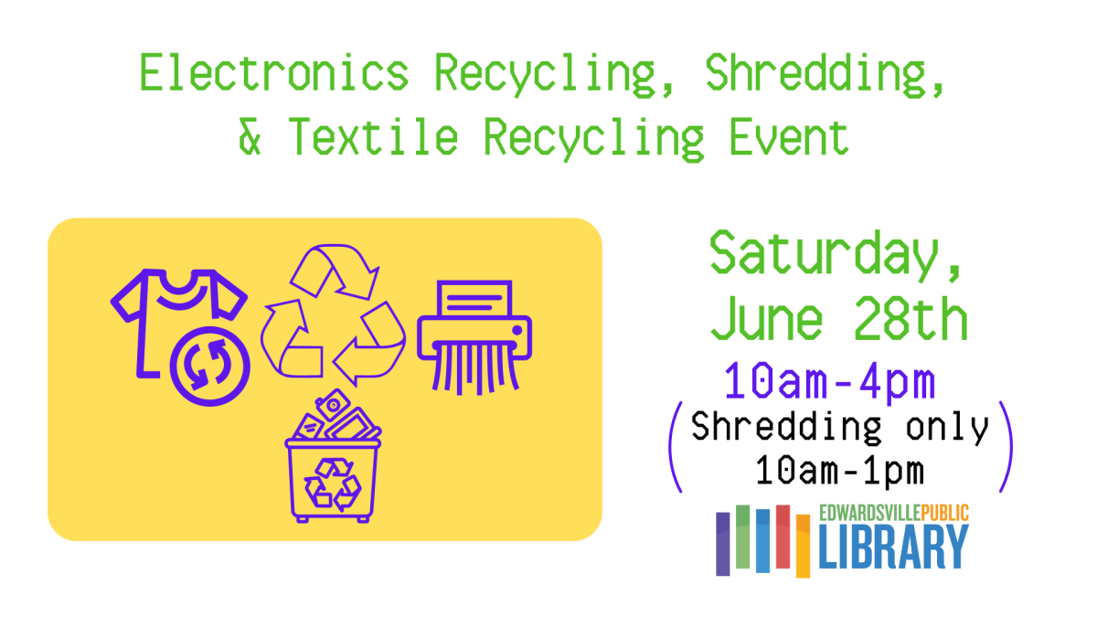 Electronic recycling, shredding, and textile recycling event